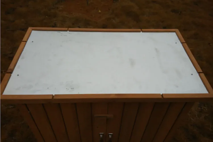 Cupboard Weatherproof Utility tall Storage Lawn Mower Cabinet supplier wooden Garden Furniture outdoor tool shed wholesale