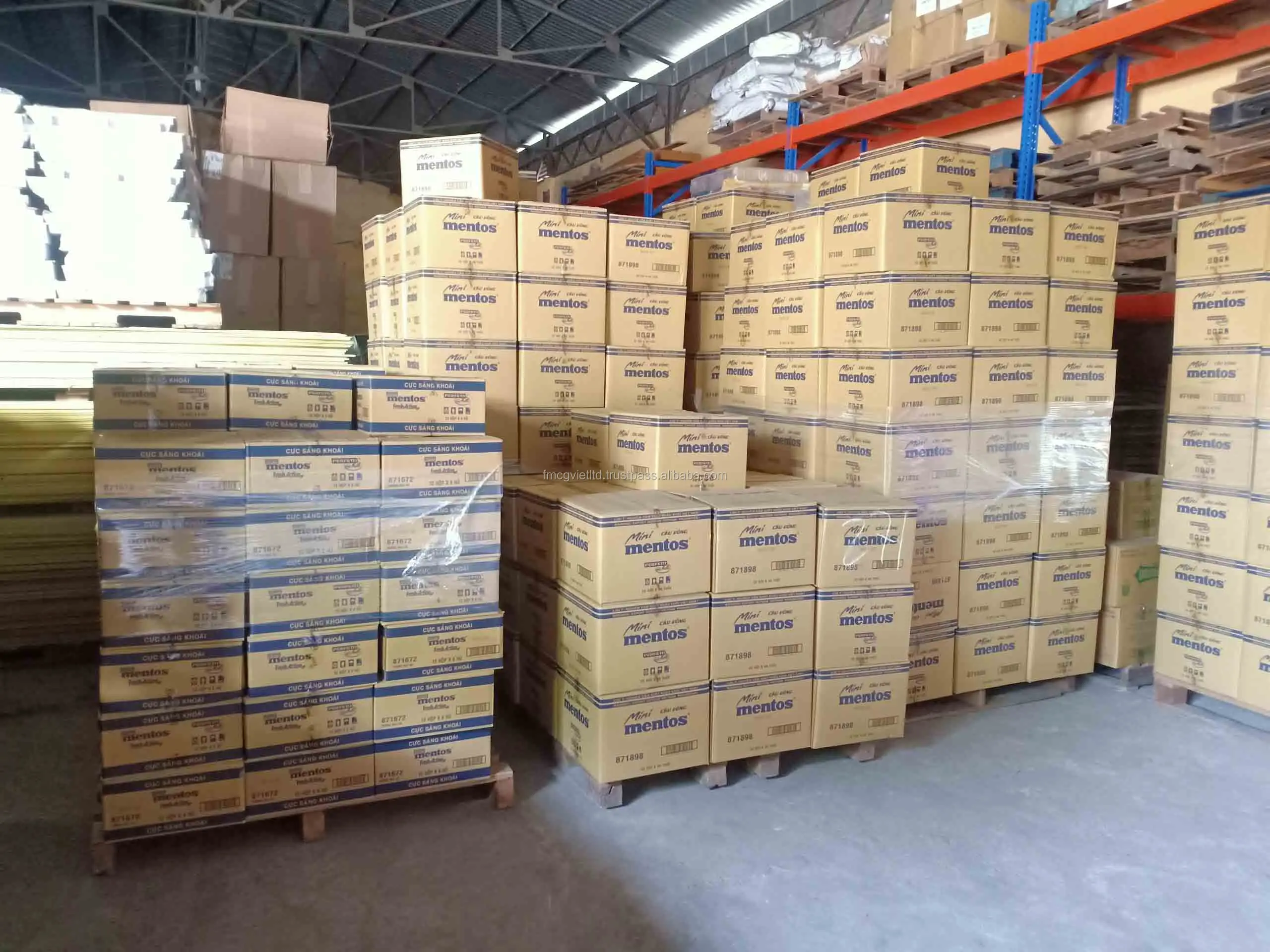 MENT0S CHEWING GUM PURE FRESH LIME TUB 61.25G