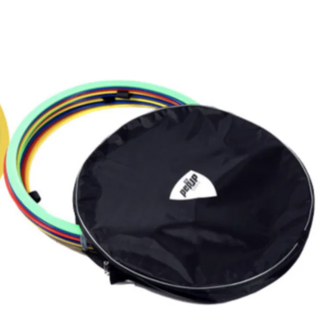 Pepup Sports Wholesale Custom Logo Adjustable Rung Sports Soccer Football Training Speed Ring Agility Ladder