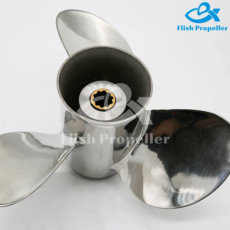 STAINLESS STEEL Marine boat Outboard Propeller For Honda Engine 25-30HP