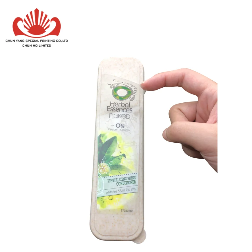 Customized transparent ruler wire sticker