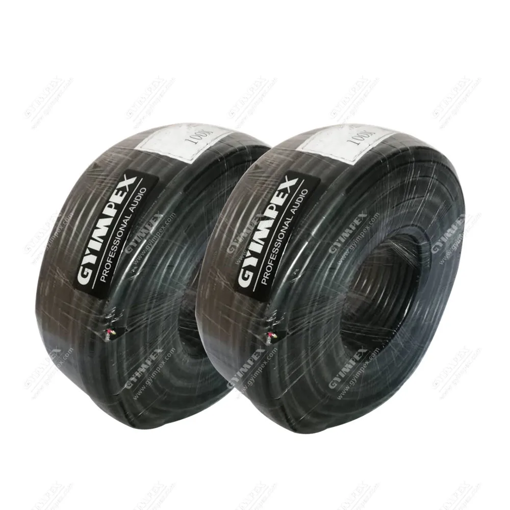Touring grade 2 core 100meter/roll 2*4mm2 Professional Anti-pressure outdoor performance speaker cable