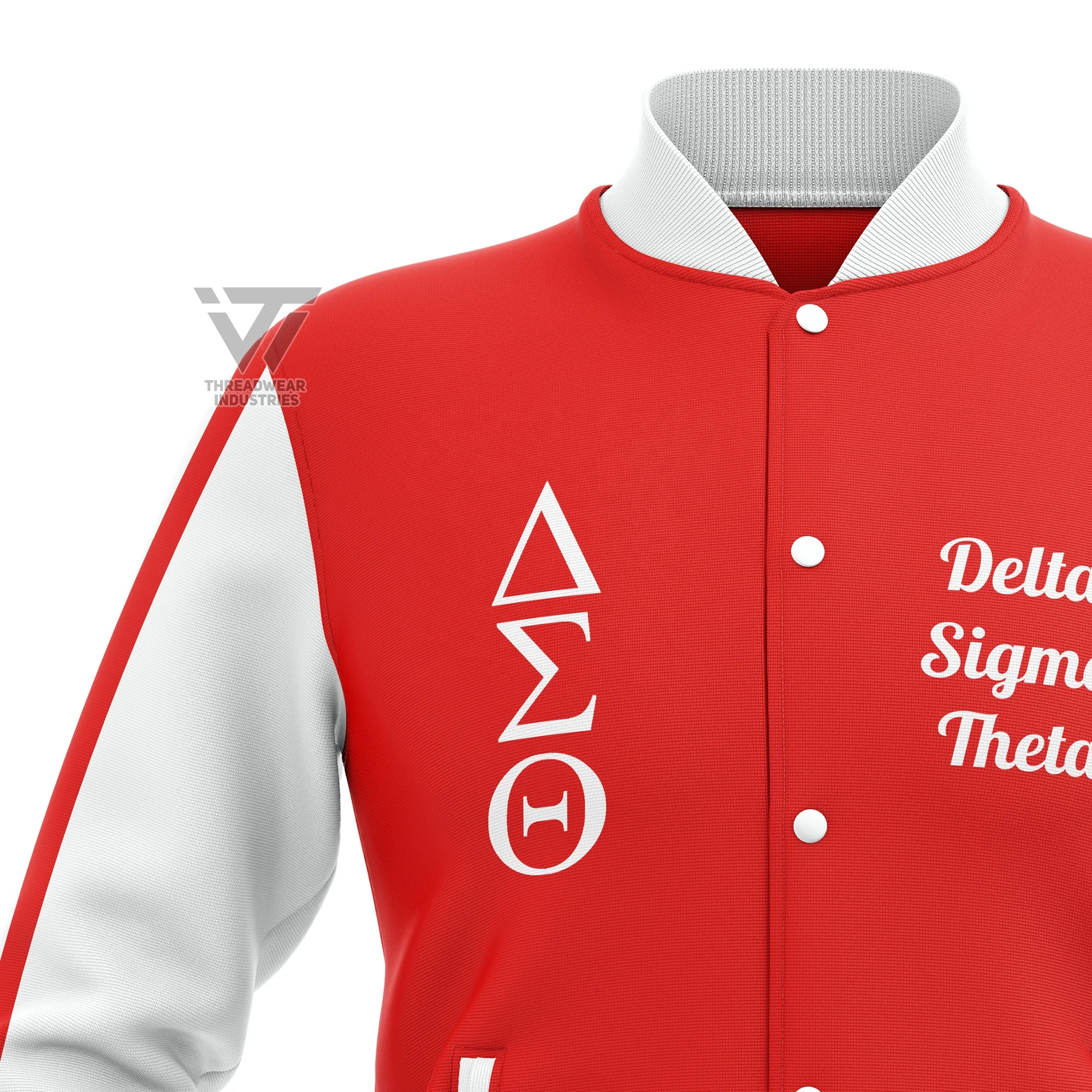 Пользовательский Дельта | Sigma Тета DST Sorority вышитая надпись