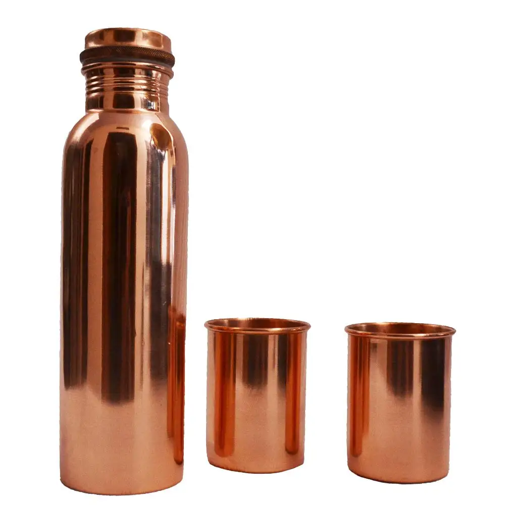 Outdoor Sport drinking copper stainless steel insulated water bottle