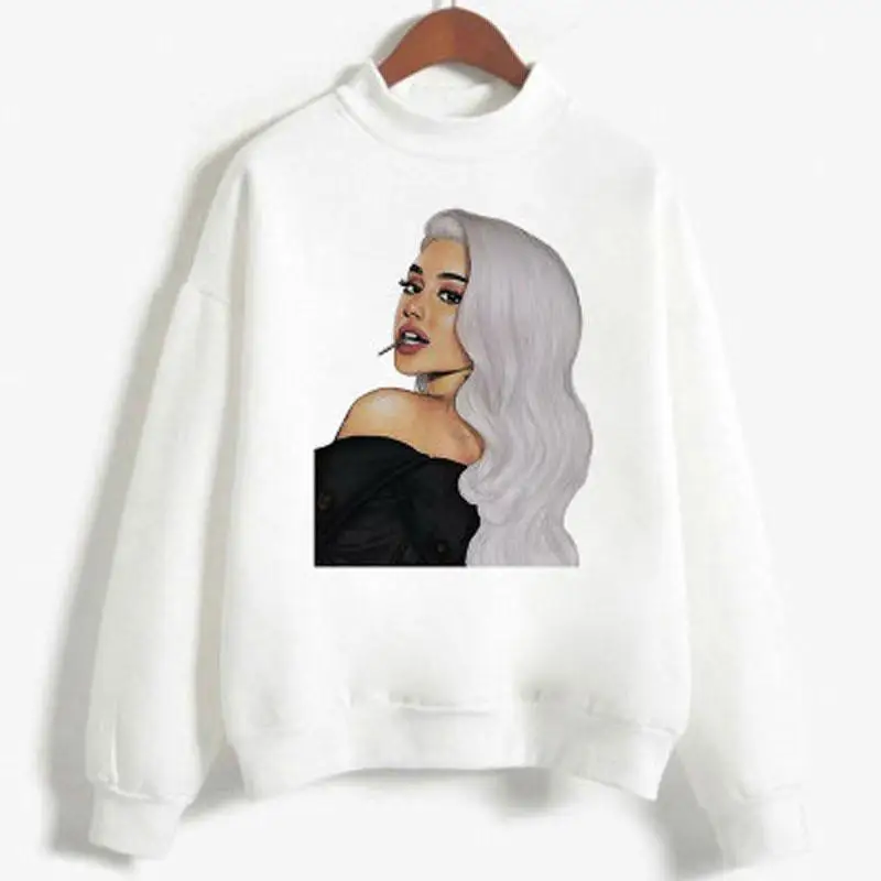 Женская толстовка с мультяшным аниме и свитшоты милая уличная одежда для девушек Повседневная Толстовка Спортивная