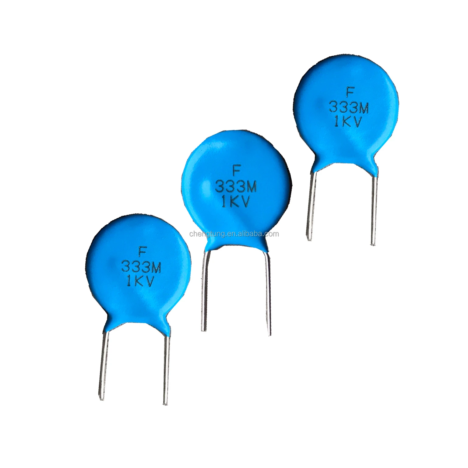 Керамический дисковый конденсатор постоянного тока с радиальными выводами