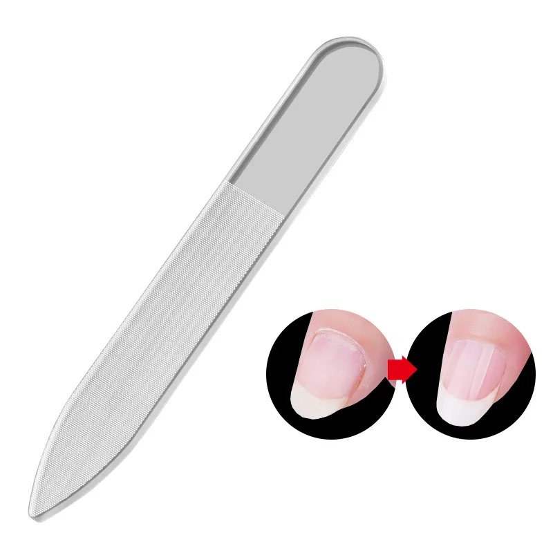 Korea sells can custom LOGO nano crystal glass polish finger nail file