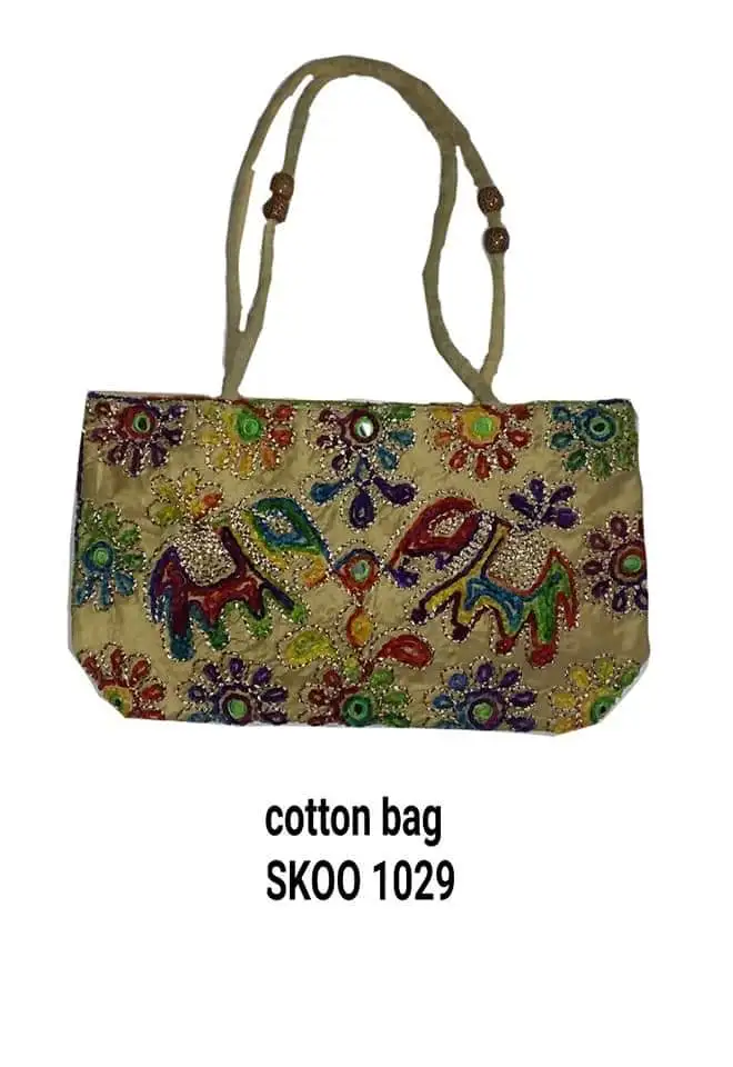 Cotton High Capacity women multi color hand bag Indian Boho hand bags new designs traditional hand made bags