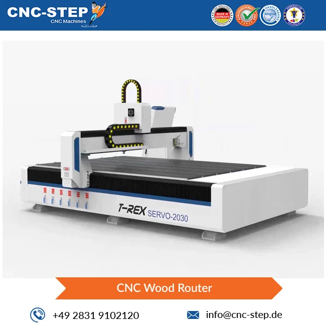 3780x2850x2100 мм сервомоторы CNC Wood Router T-Rex Servo-2030 от производителя