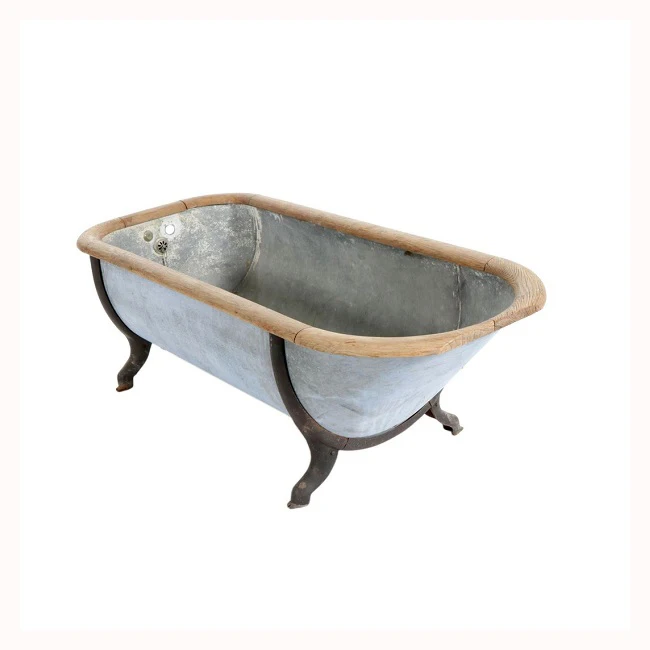 Handmade Luxury Places Antique Plated Finished Bathing Tub for Bathroom Hotel Usage Manufacture & Supplier By India