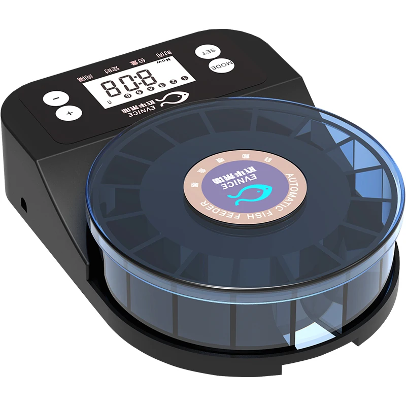 Facturers custom luxury auto fish dispenser shrimp turtle and other fish feeder machine smart automatic fish feeder for aquarium