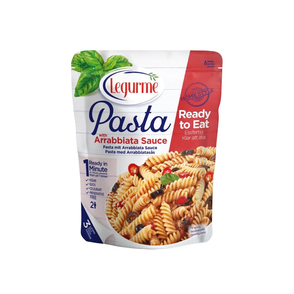 High Quality Pasta With Arrabbiata Sauce Wholesale Product | Shelf Life 18 months | Ready to Eat | Custom Packaging  |