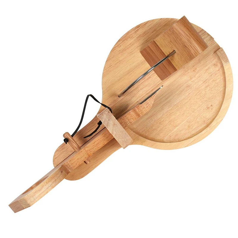 Sausage & Salami Wooden Bamboo Sausage Slicer