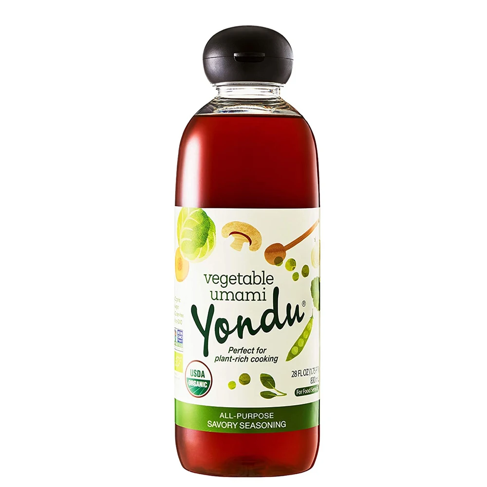 Yondu Vegetable Umami 28 FL OZ (830mL) Umami Seasoning Bottle Sauce Bottle Fish Sauce Bottle Made in USA