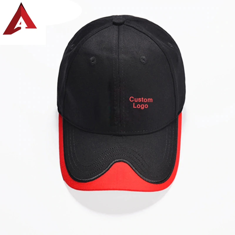 structured Bear Embroidery Baseball Cap a Frame Hat with Custom Logo with Good Quality Good