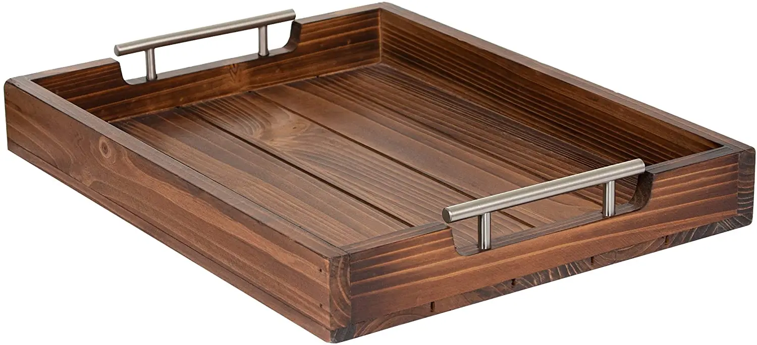 Манго деревянный поднос для домашнего использования на кухне