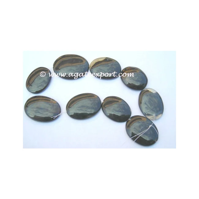 Black Onyx Oval Beads Buy Healing Agate Beads