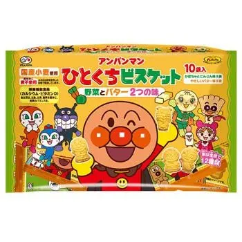 
FUJIYA Anpanman one mouth buscuit 10p 
