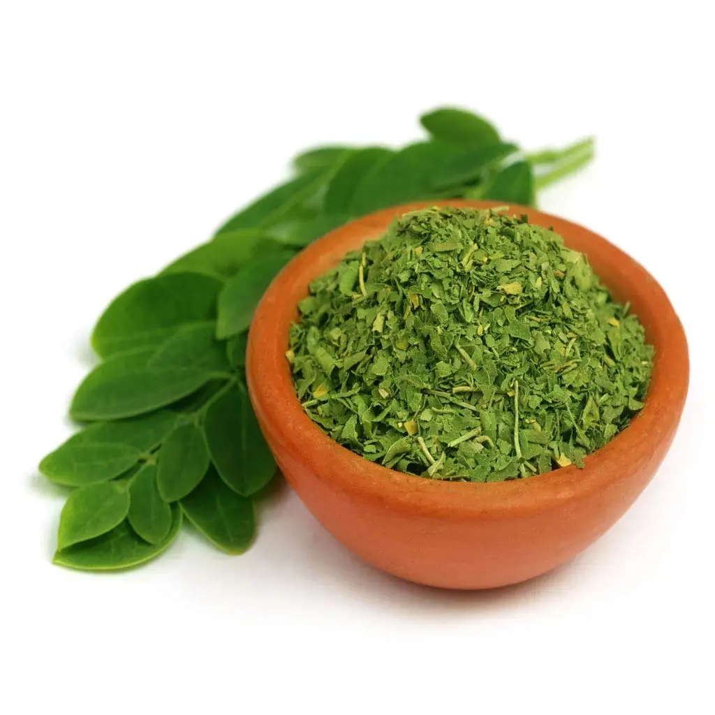Healthy & Pure Moringa Leaf Powder organic certified low price healthy supplement herbal food