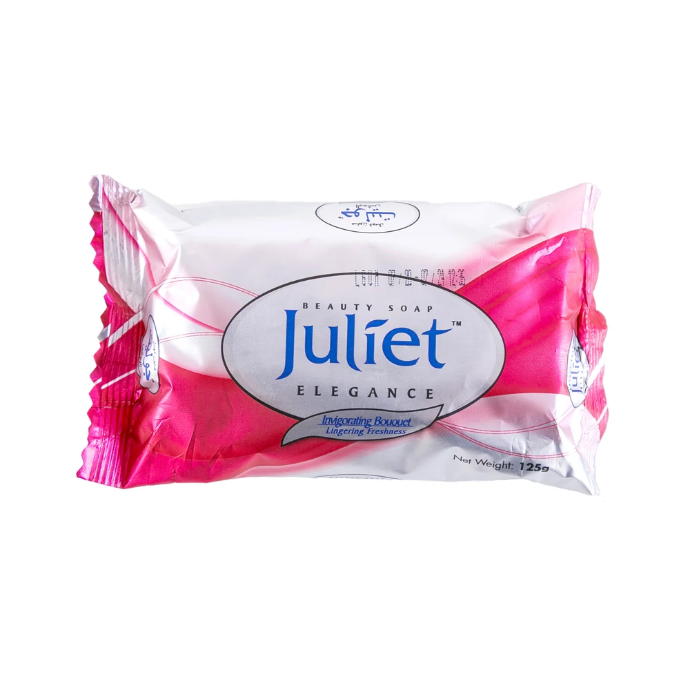 Juliet Elegance Bath Bar Beauty Body Toilet Soap w/ Natural Palm Oil (Invigorating Bouquet)