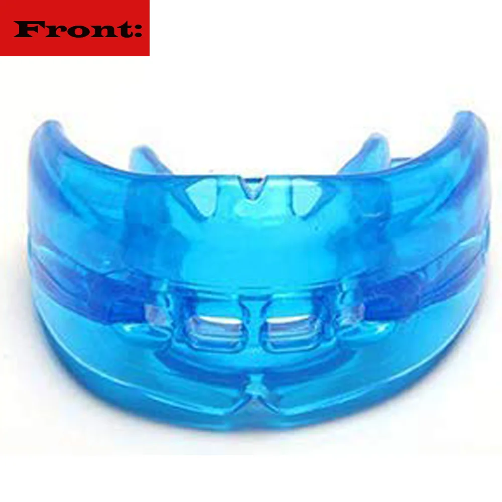 High Quality Double Mouth Guard Gum Shield Martial Arts Protection Mouth Guard Boxing