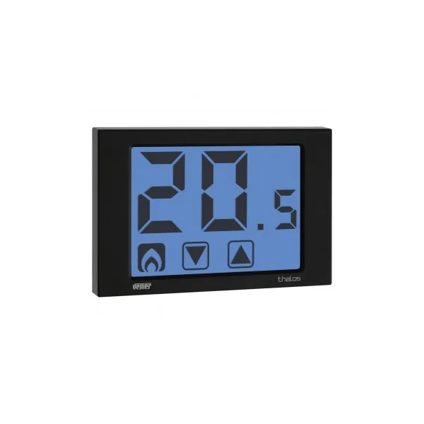 Thalos white VE432100 Wall-mounting touch screen thermostat with battery-supply