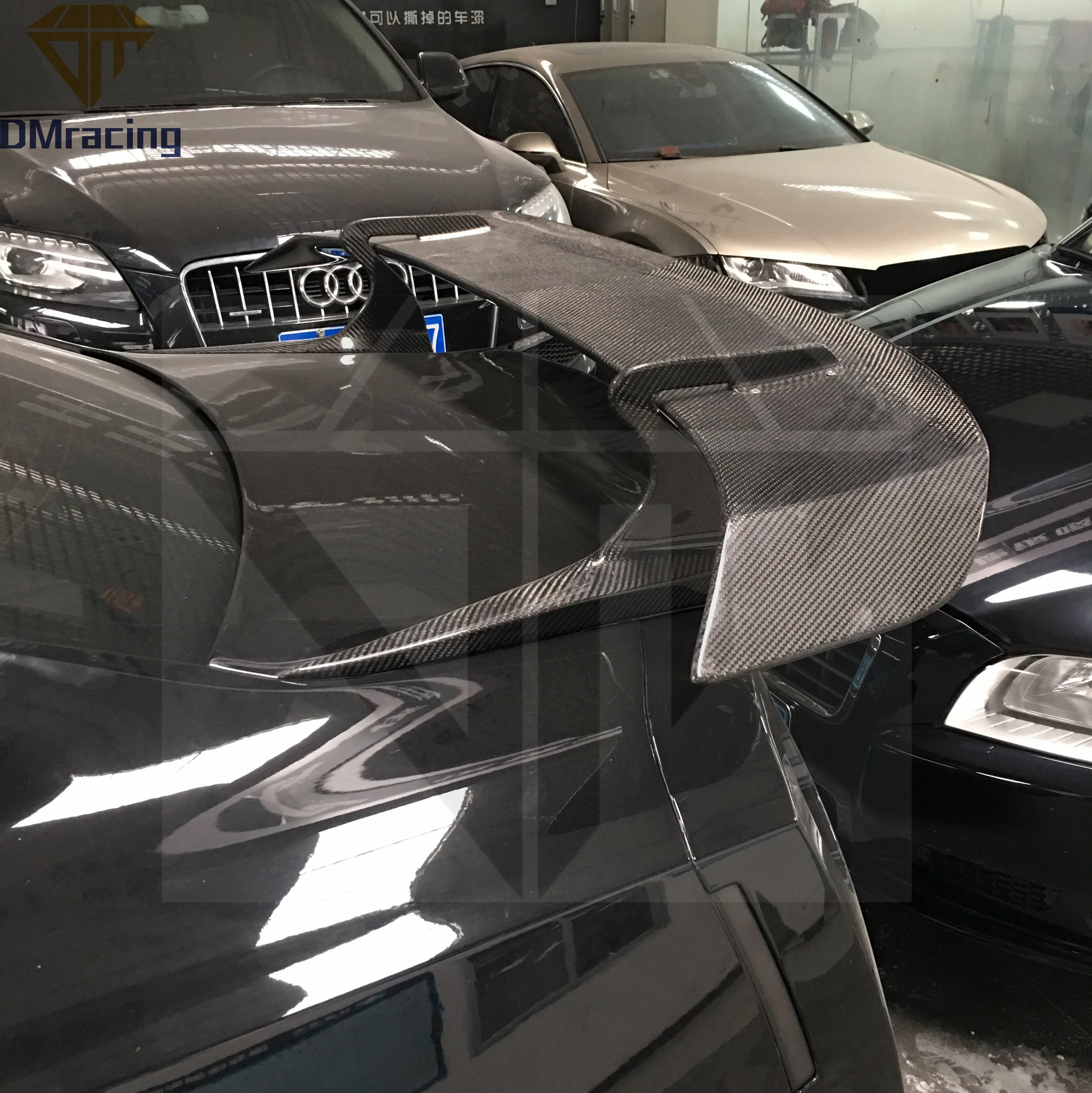 REVOZPORT STYLE CARBON FIBER TRUNK AND SPOILER FOR NISSAN GTR R35