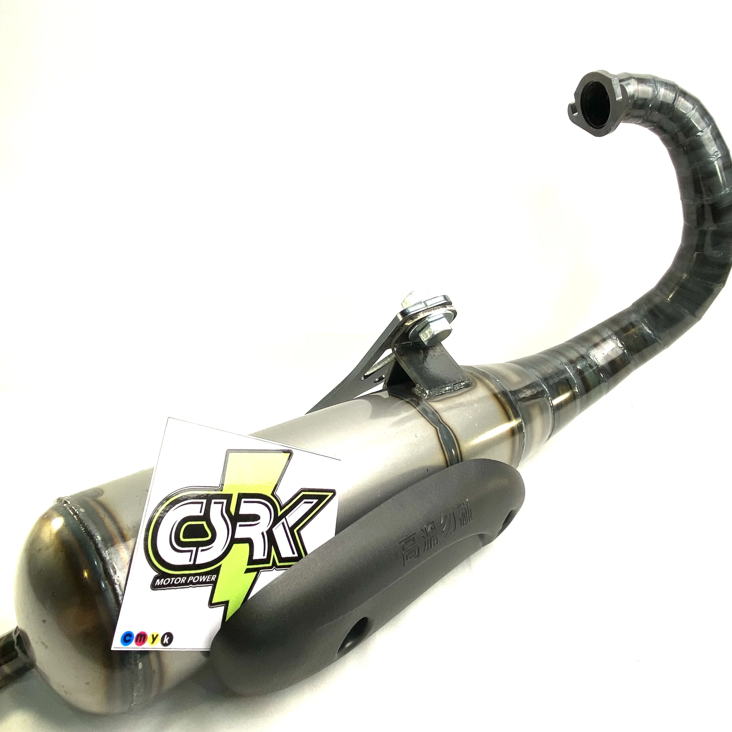 DIO50 Mute style exhaust pipe for Honda Dio AF18 AF25 125cc Tune Upgrade Dio 50 Motorcycle Muffler exhaust