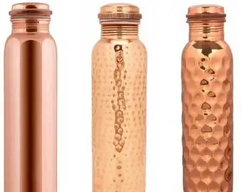 Ayurveda Benefits Copper Water Bottle Wholesale And High Quality Gym Copper Water Drinking Bottles