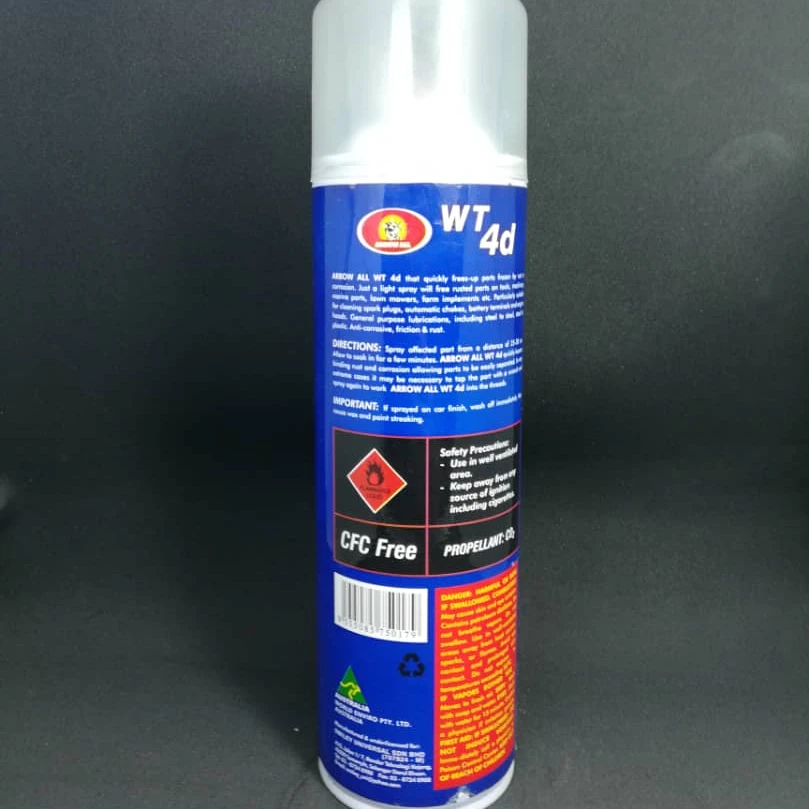 Penetrating De Rust Anti-Rust Spray Lubricant Removal Antirust Water Displacer Penetrating Fluid Anti Karat anti-rust degrippant