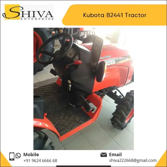 24HP Engine 4 Wheel Tractor Kubota Low Price