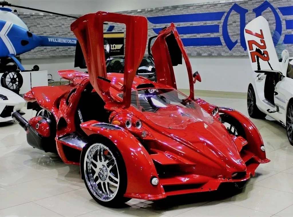 
Original 2021 AERO 3S T-REX 3 Wheels Motorcycle 