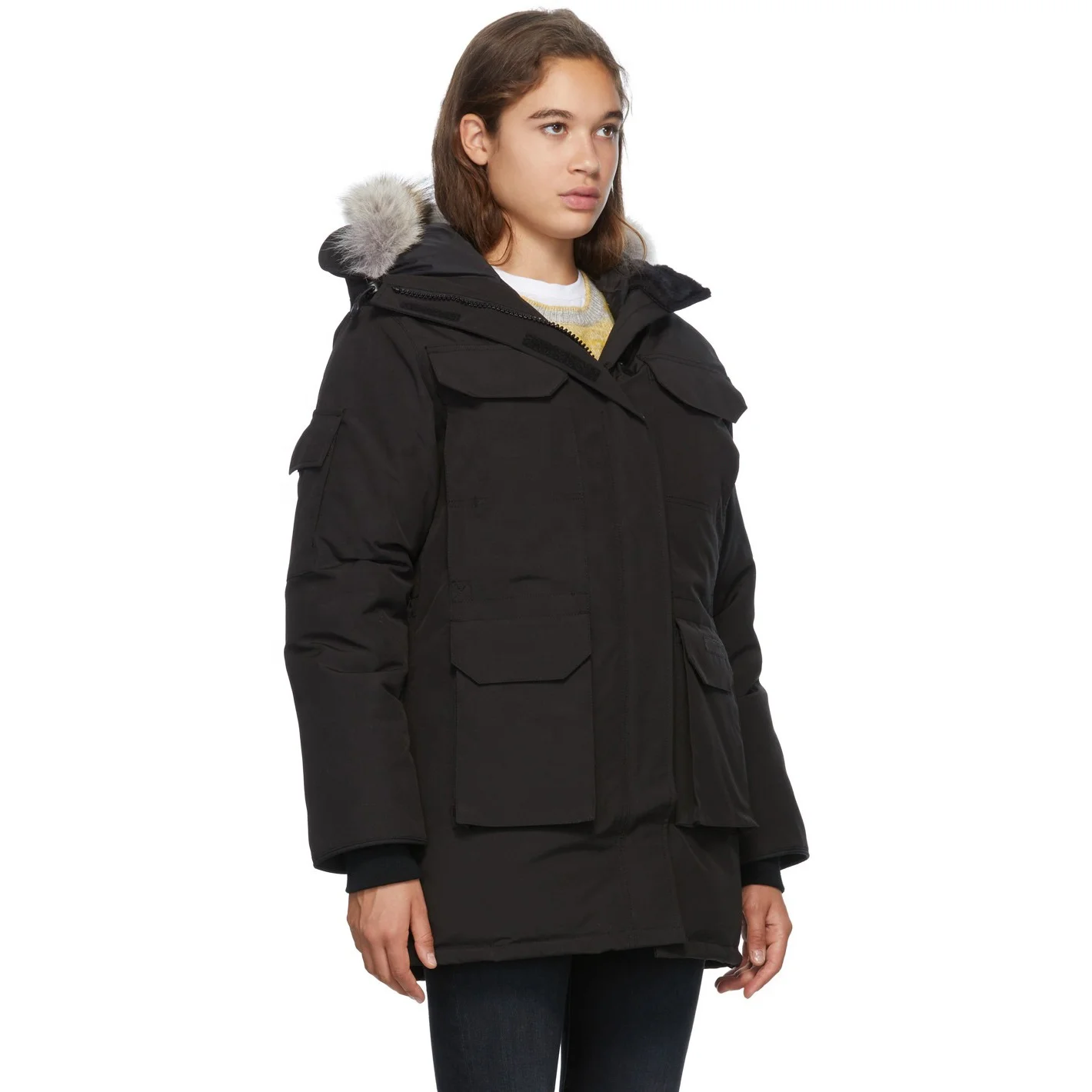 
Canada hot sale winter hiking outdoor parka winter snow down jacket high quality goose down 