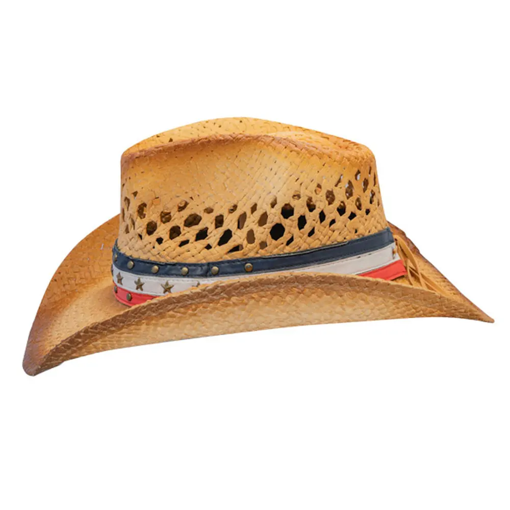 
Cowboy Hats Folding Hat Paper Woven Folding Mexican Cowboy Hats 