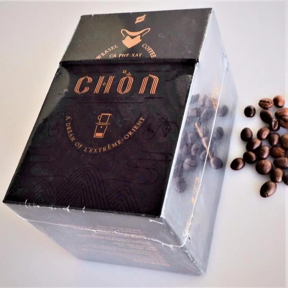 The best coffee in the world - Weasel coffee bean Kopi Luwak Premium 70g/ glass jar- gift for coffee connoisseurs