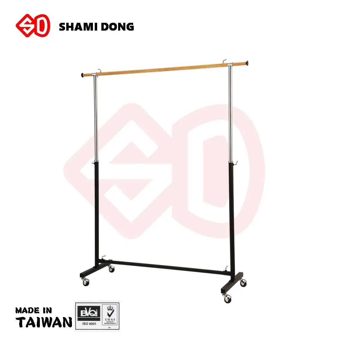 DST-105145MK MATT BLACK TV STAND DISPLAY STAND  TV TROLLEY TV CART