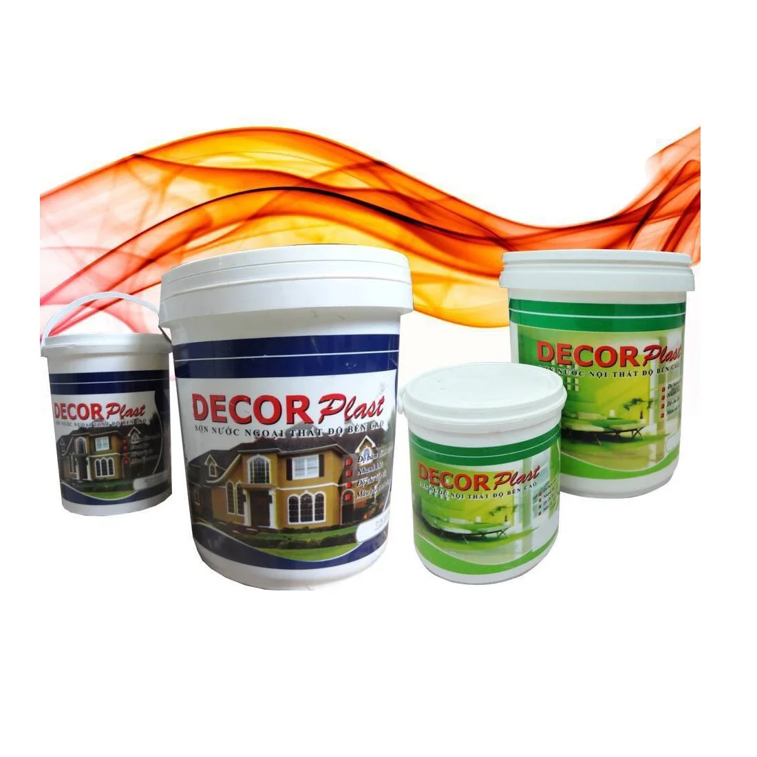 
High Quality 18 Liters Volume Decorplast DP-4010 With Good Surface Adhesion And Dry Fast Feature 