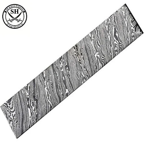 Штанга из дамасской стали ручной работы для изготовления ножей