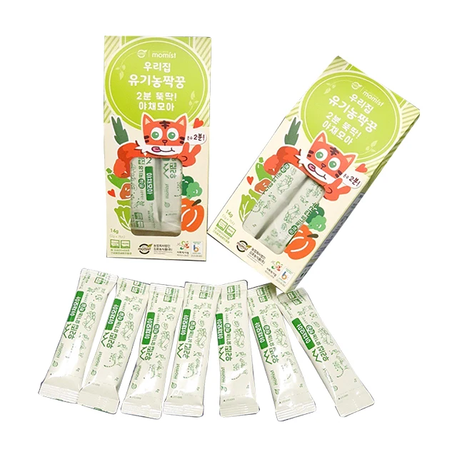 Korean 100% nutrient Our home Organic partner - 2min OK! Vegetables from South Korea