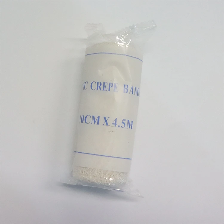 BLUENJOY Medical Crepe Bandage Elastic Crepe Bandage Cotton Crepe Elastic Bandage