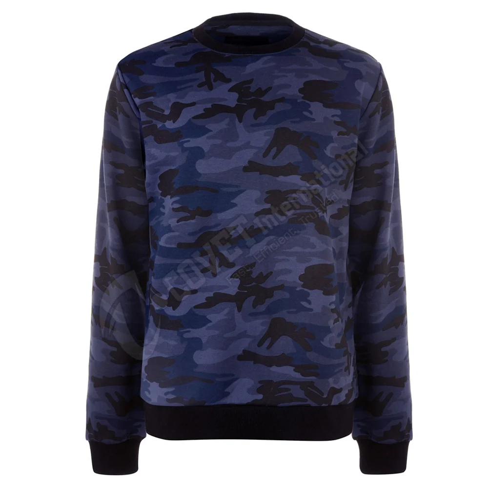 
Недорогая высококачественная повседневная мужская толстовка с круглым вырезом 