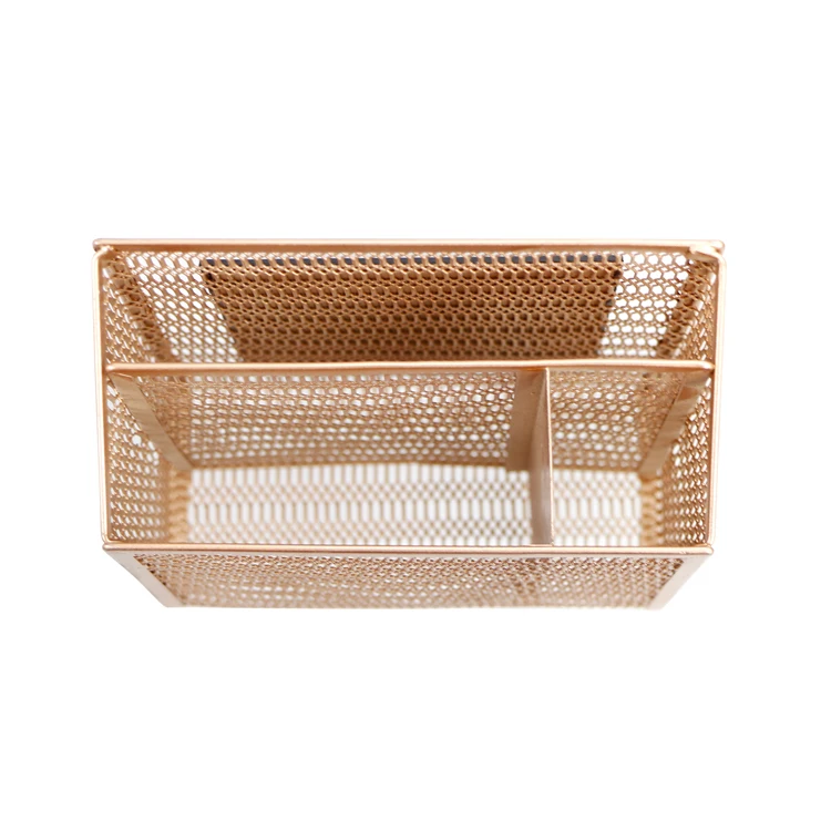 2022 Модный металлический держатель для карандашей, отсеки для хранения розового золота, магнитный держатель для ручек