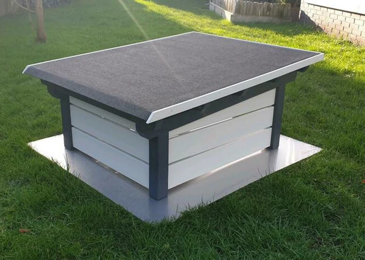 
Outdoor Garden Garage Wooden Robot Mower Shelter Wooden Carports for Sale 