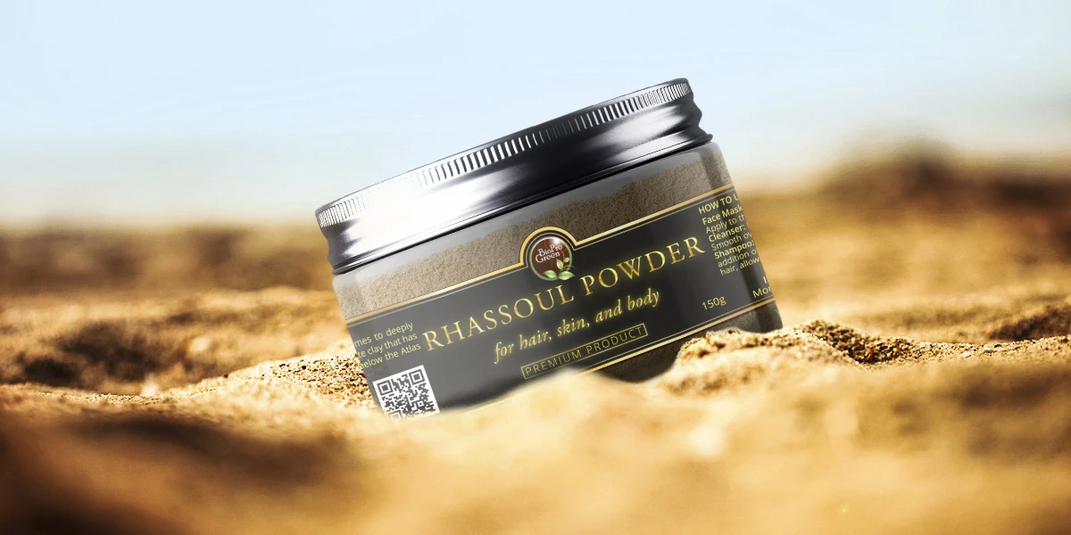 
Moroccan ghassoul powder 
