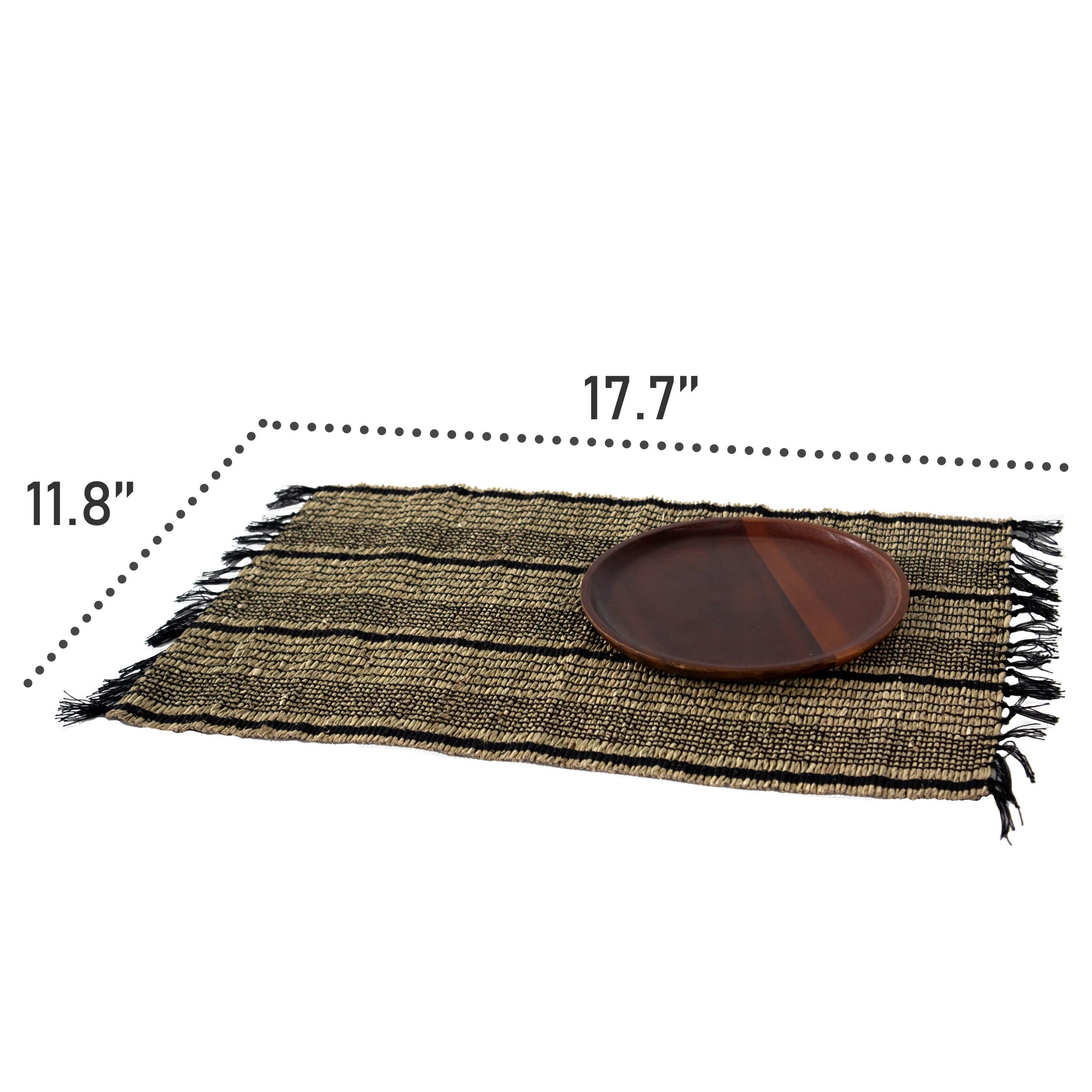 High Quality Private Label Seagrass Placemats, Dining Service Mats for Dining Table - Non-Slip Eco-Friendly Table Decor Placemat
