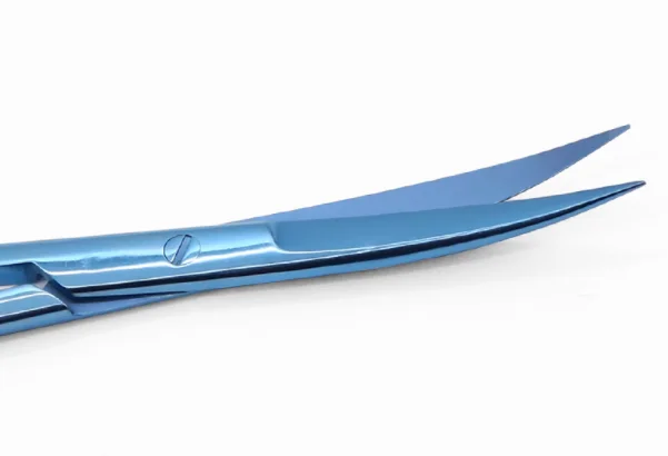 Titanium Straight 9.5cm scissors surgical /surgical instruments /ophthalmic instrument