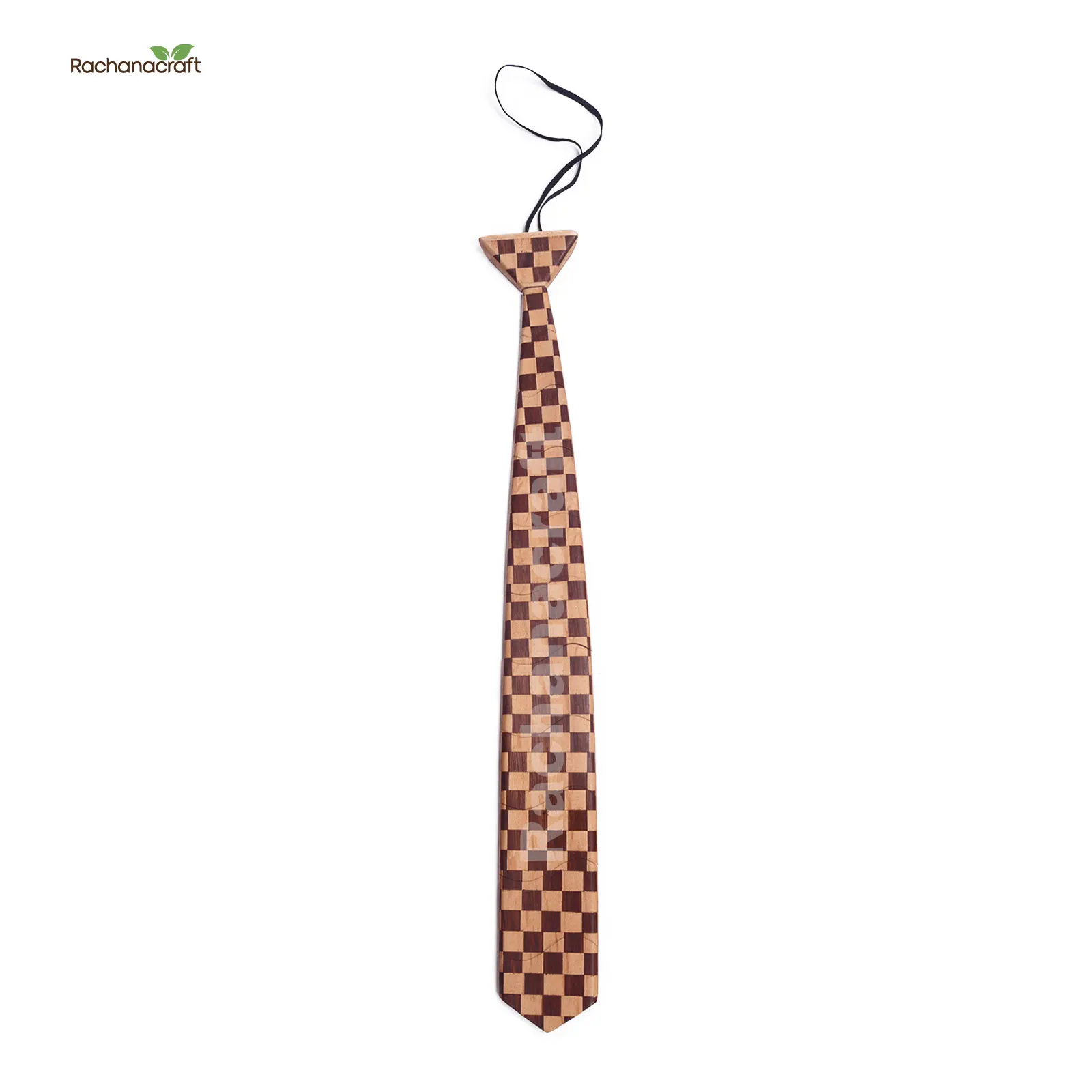 Hand Crafted Classic Wooden Tie Dark Boxes Stripes Wedding Neck Tie Gift For Men Fathers Day Husband Brother