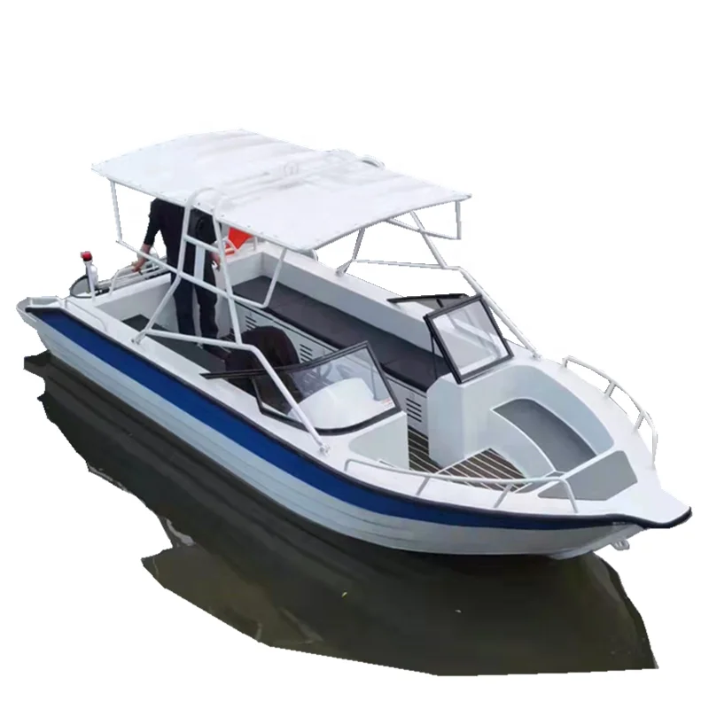 Adults Games Water Sport Equipment 19ft Small Yacht Aluminium Fishing Boat for Sale