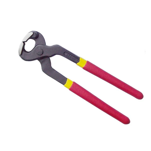 Немецкого типа, испытанные стальные клещи для торцевой резки, частная этикетка, плотники, ручной инструмент, плоскогубцы с мягкой ручкой из ПВХ