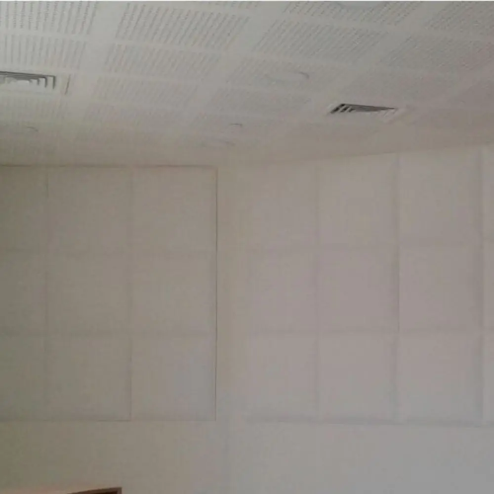 Высококачественная Звукопоглощающая настенная панель для студийной записи и музыкального зала из полиэстера